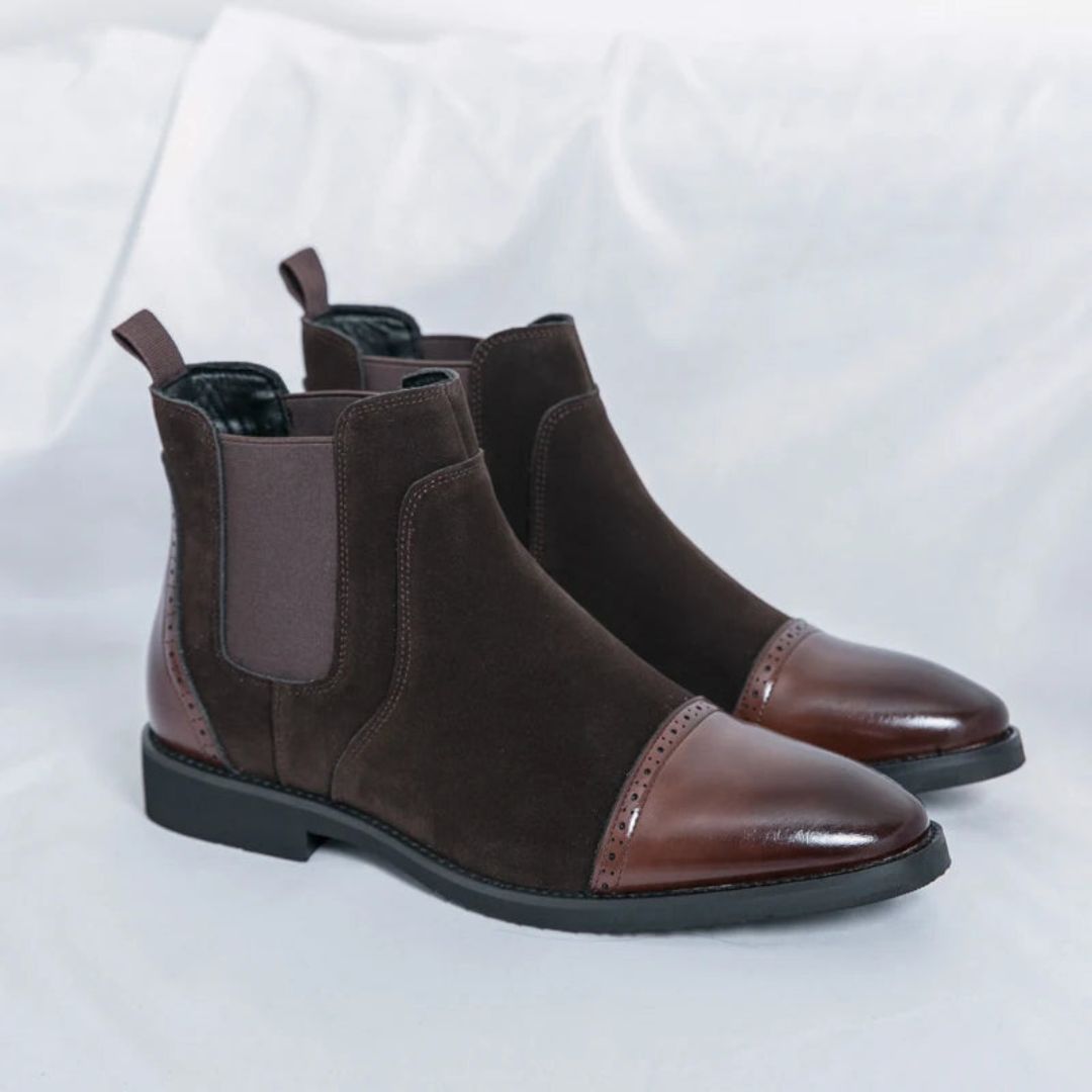 Bottes Chelsea Deux Tons Waylynn Eryx Pour Homme Avec Doublure Respirante Et Semelle Antidérapante Durable