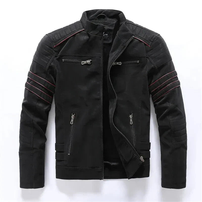 Veste Moto Theo Pour Homme Résistante Aux Intempéries Avec Poches Zippées Amawinc Pour Tous Les Jours