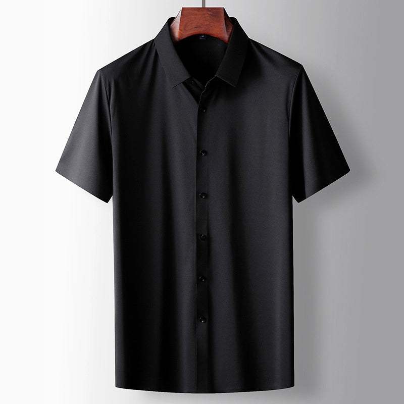 Chemise Essentielle Theodore Willow À Manches Courtes Bouton Confortable Et Polyvalente