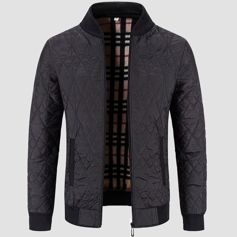 Veste Matelassée Pour Homme Avec Motif Diamanté Coupe Regular Col Bomber Nordisk Flair