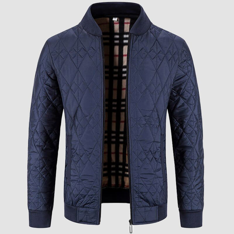 Veste Matelassée Pour Homme Avec Motif Diamanté Coupe Regular Col Bomber Nordisk Flair