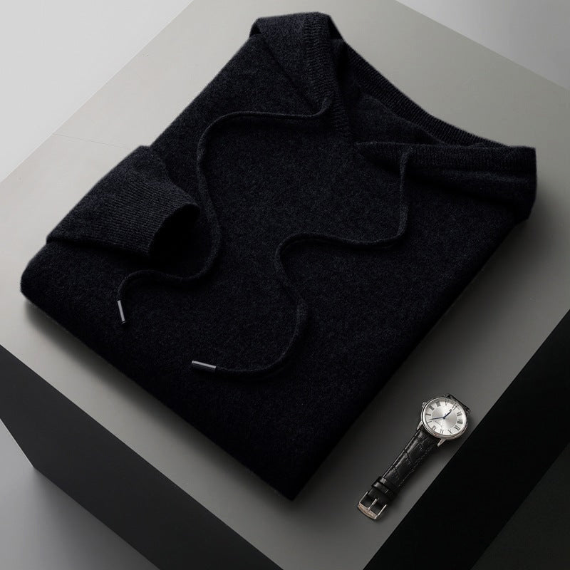 Sweat à Capuche Mérinos Premium Theodore Willow Confort Exceptionnel et Luxe pour Quotidien