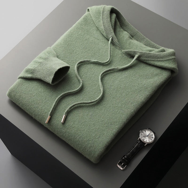 Sweat à Capuche Mérinos Premium Theodore Willow Confort Exceptionnel et Luxe pour Quotidien