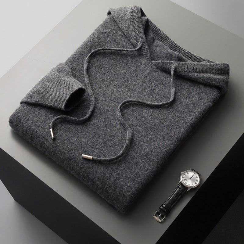 Sweat à Capuche Mérinos Premium Theodore Willow Confort Exceptionnel et Luxe pour Quotidien