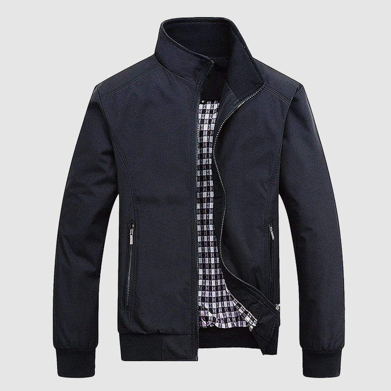 Veste Bomber Veneto Theodore Willow Légère Pour Saisons Changeantes Avec Silhouette Classique