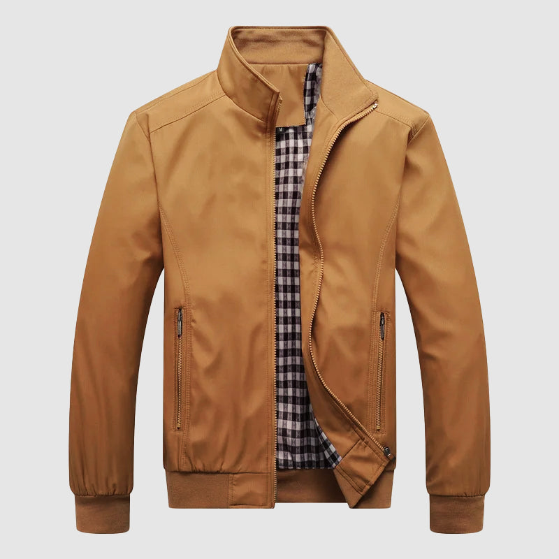 Veste Bomber Veneto Theodore Willow Légère Pour Saisons Changeantes Avec Silhouette Classique