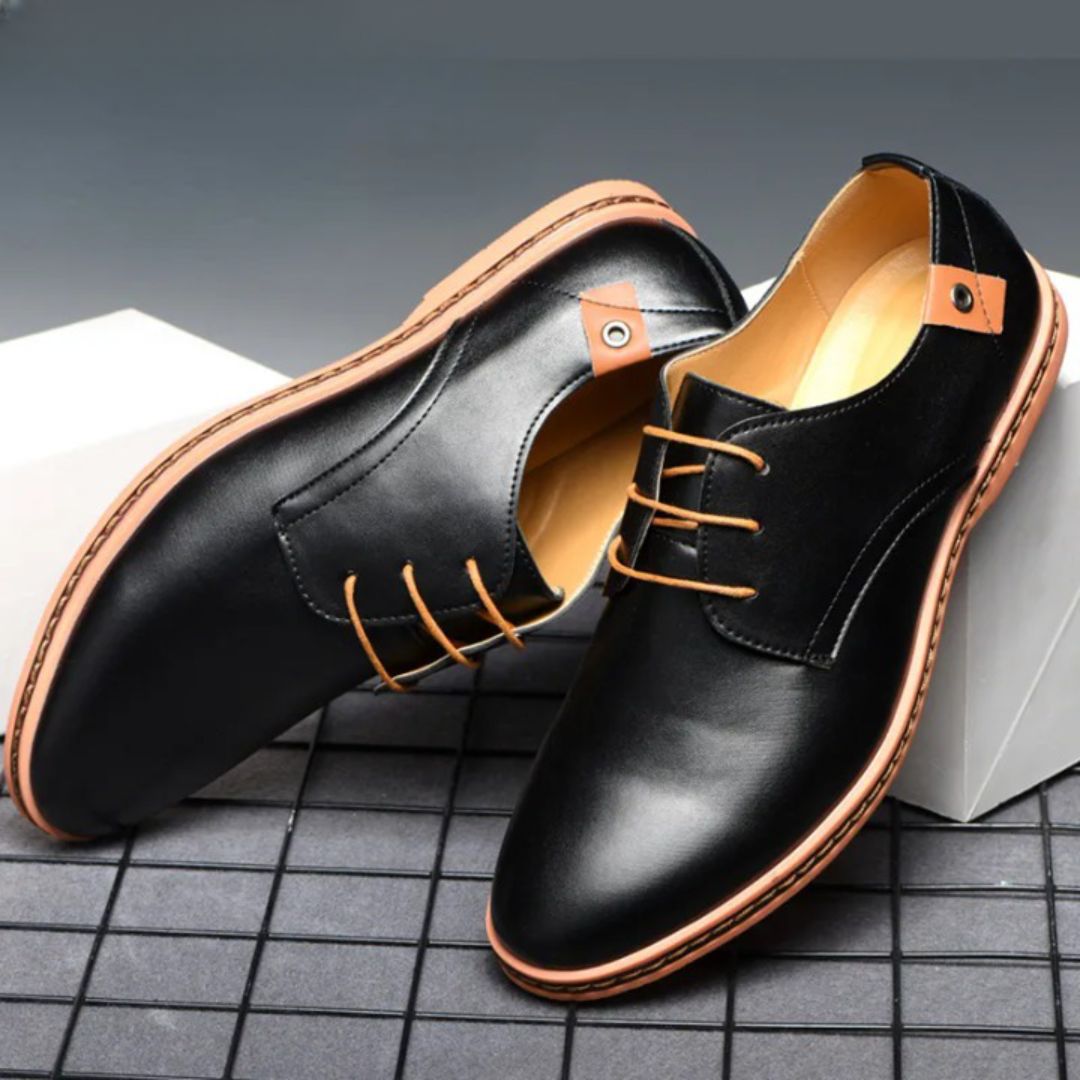Theron Signature Derby Chaussures Waylynn Pour Professionnels Élégance Contemporaine Habillées Style Smart Casual
