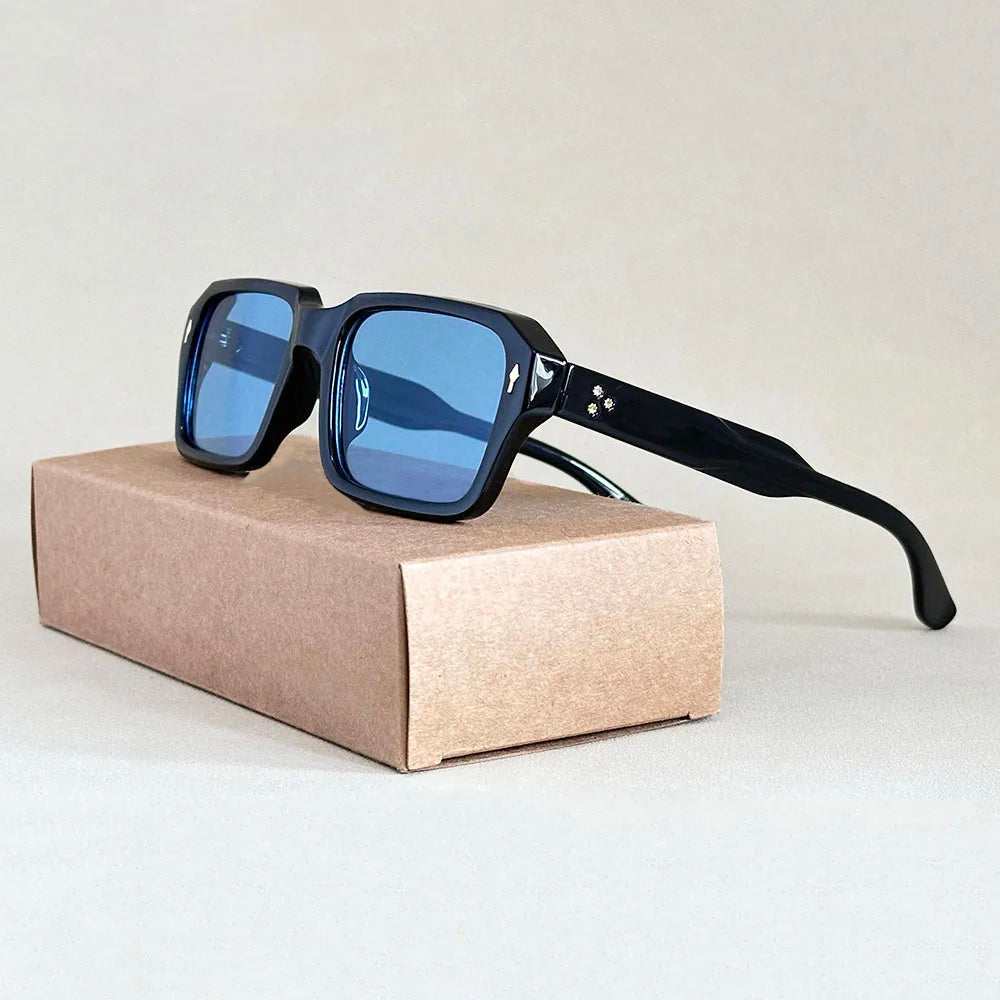 Lunettes De Soleil Carrées Timeless Vision Moderne En Polycarbonate Lentilles TAC UV400 Anti Reflet Photochromiques
