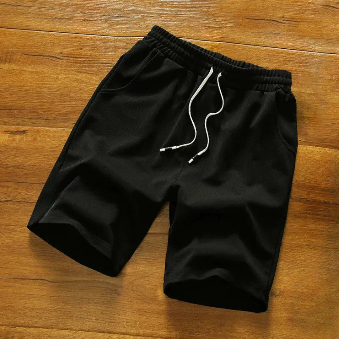 Shorts à Cordon Trent Essential pour Hommes en Polyester Léger avec Ceinture Élastique et Poches