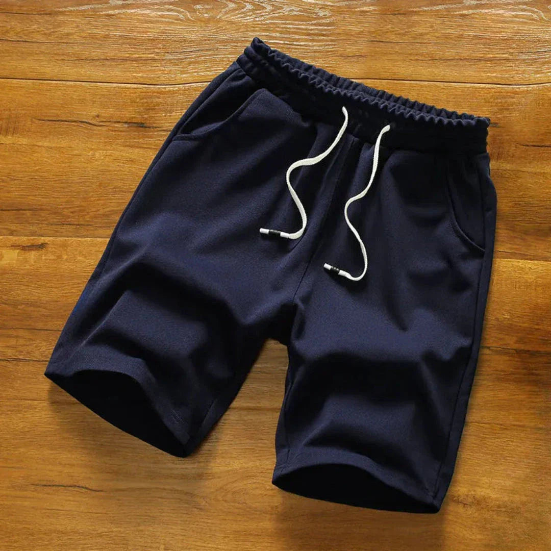 Shorts à Cordon Trent Essential pour Hommes en Polyester Léger avec Ceinture Élastique et Poches