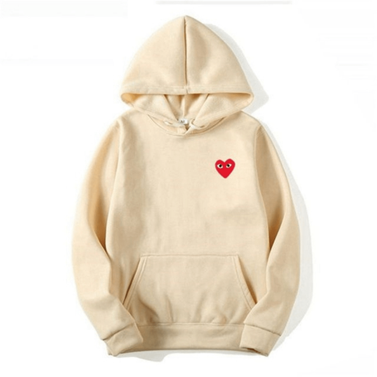 Ella Sweat À Capuche Femme Cœur Brodé Pullover Confortable Pour Look Décontracté Hiver