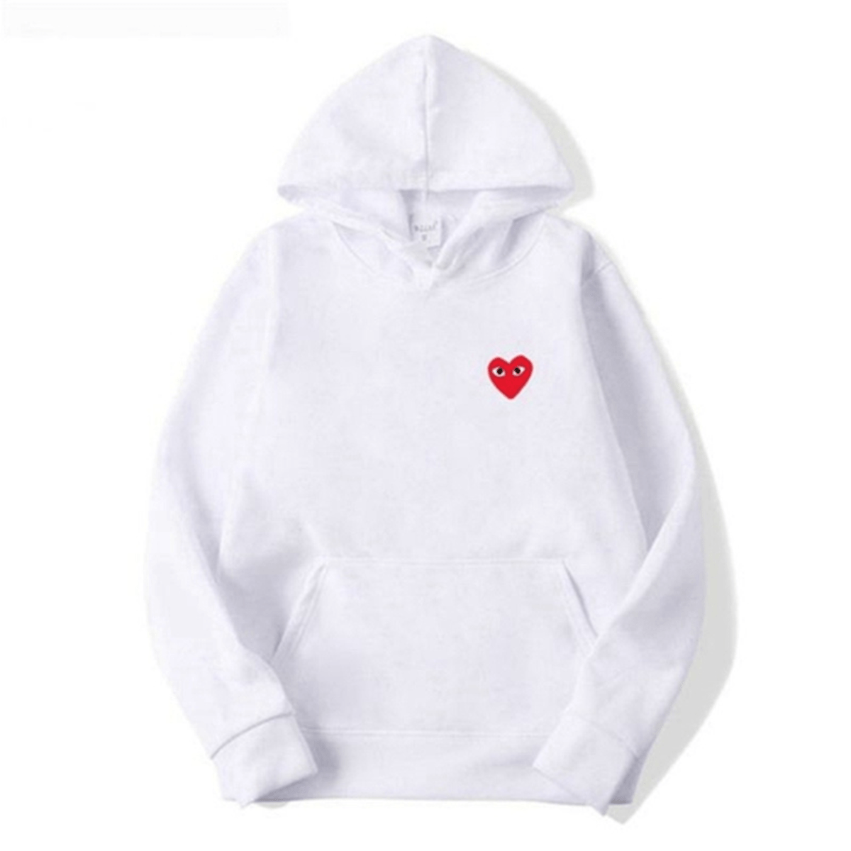 Ella Sweat À Capuche Femme Cœur Brodé Pullover Confortable Pour Look Décontracté Hiver