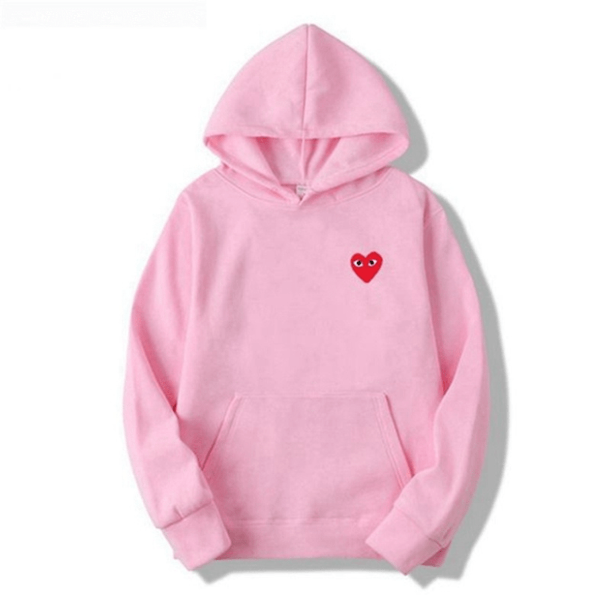 Ella Sweat À Capuche Femme Cœur Brodé Pullover Confortable Pour Look Décontracté Hiver