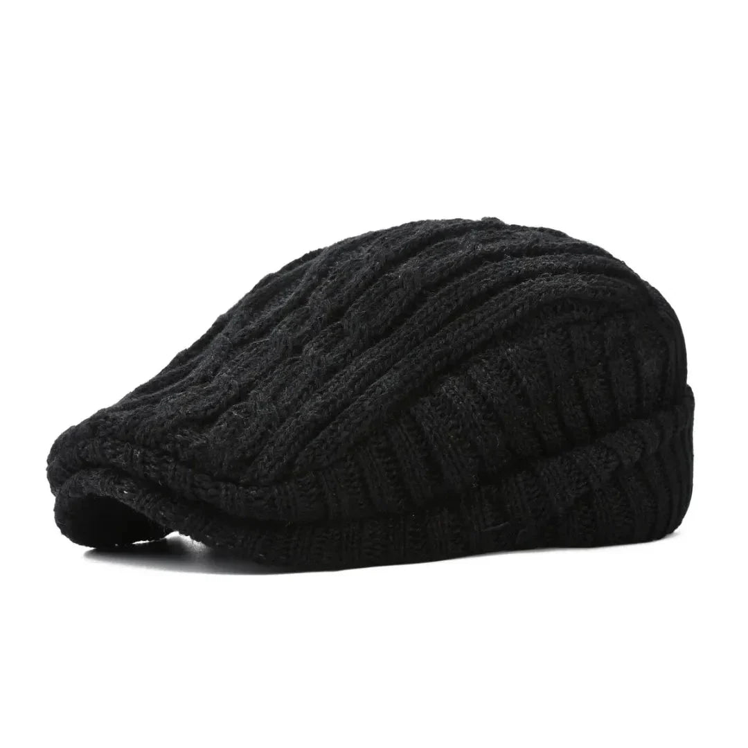 Bonnet Unisexe En Maille Doublé Polaire Avec Couverture Totale Des Oreilles Et Maille Durable