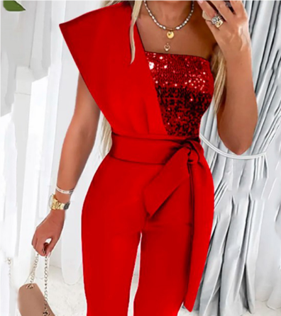 Quintess: Eleganter Damen-Luxus-Jumpsuit