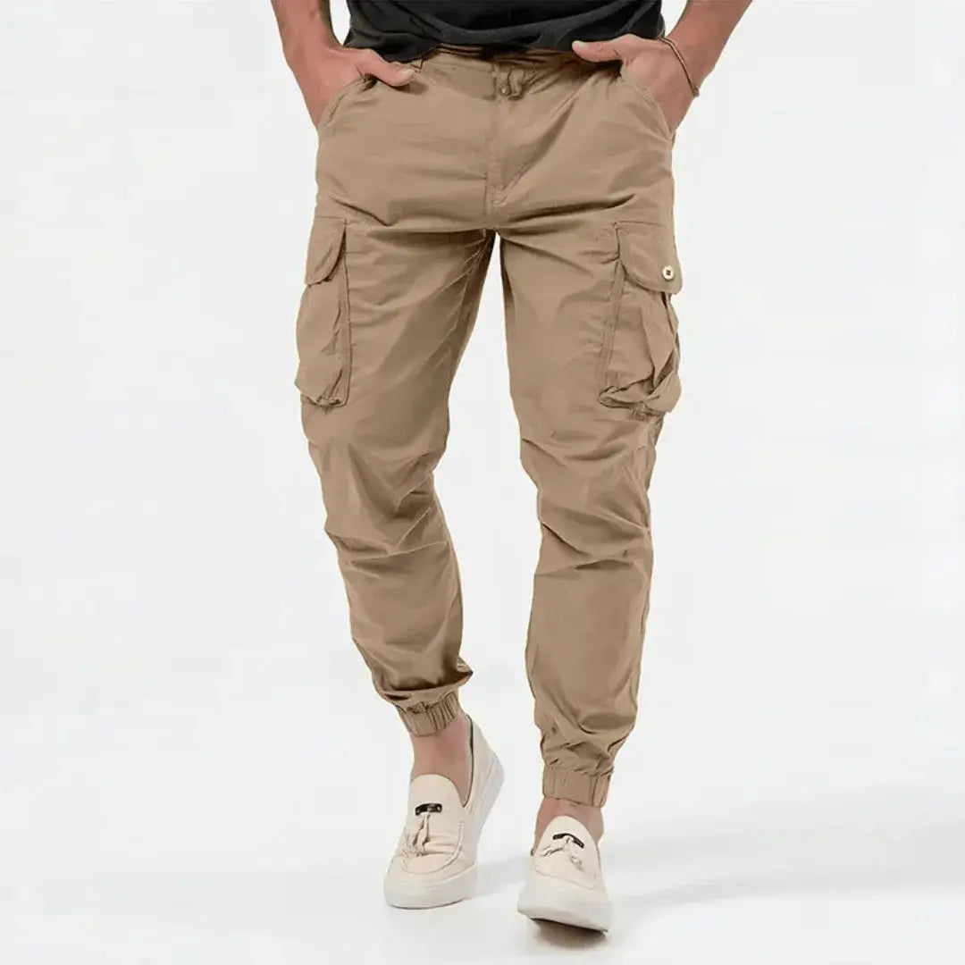Amawinc Joggers Cargo Urbains Pulse En Coton Confort Avec Élasthanne À Quatre Sens Et Poches Utilitaires