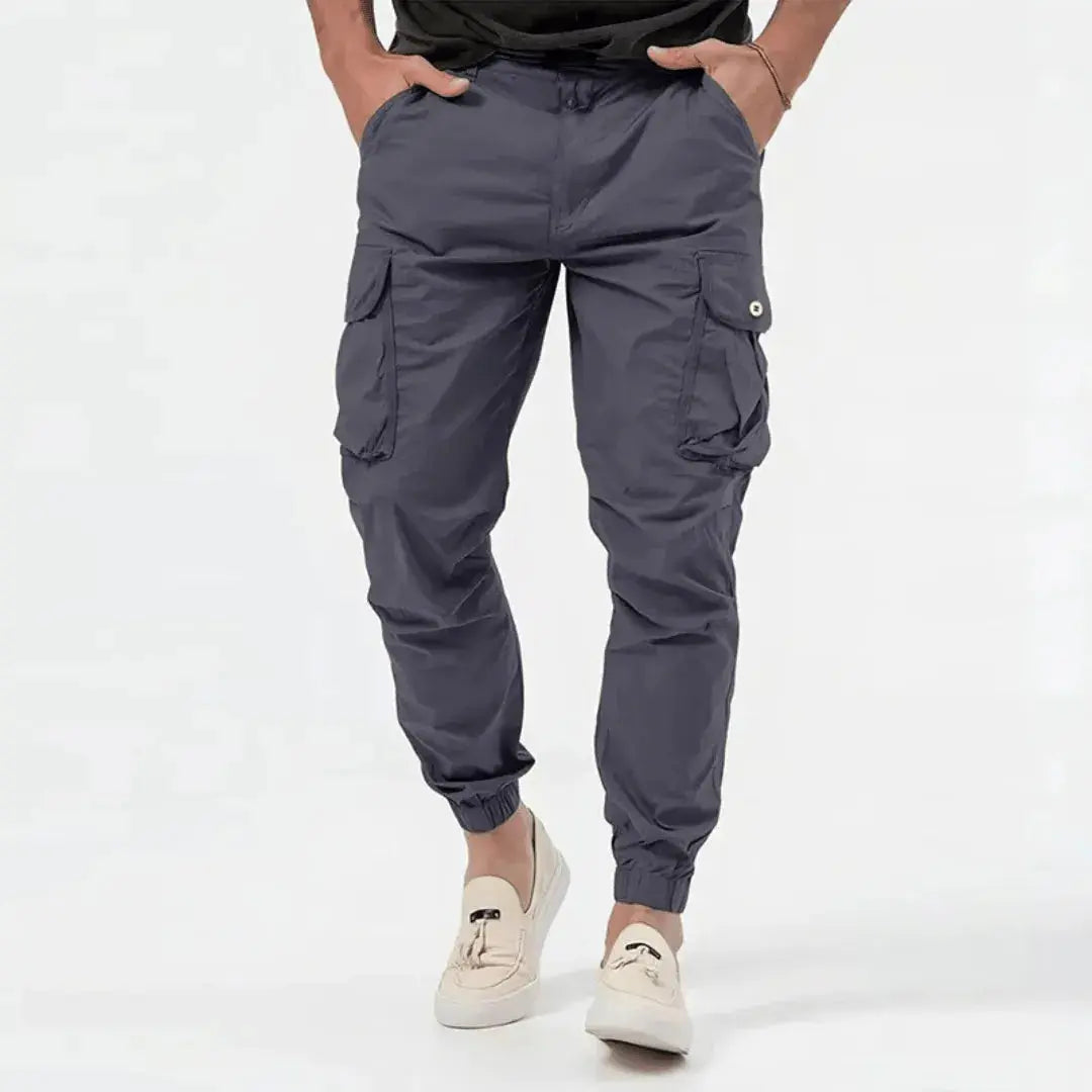 Amawinc Joggers Cargo Urbains Pulse En Coton Confort Avec Élasthanne À Quatre Sens Et Poches Utilitaires