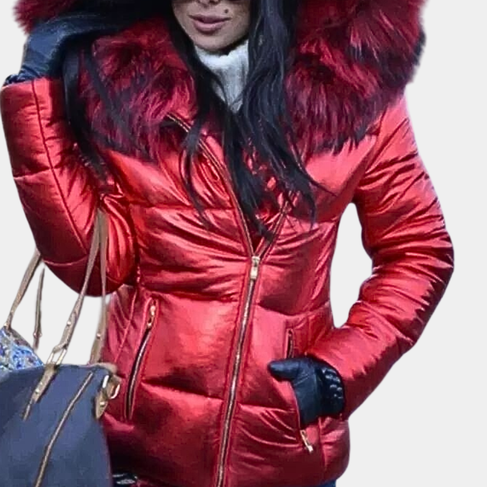 Damen Kapuzenjacke mit warmer Futter