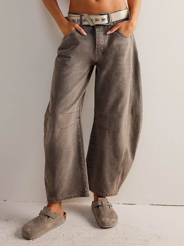 Damen-Jeans mit mittlerer Leibhöhe - Vani