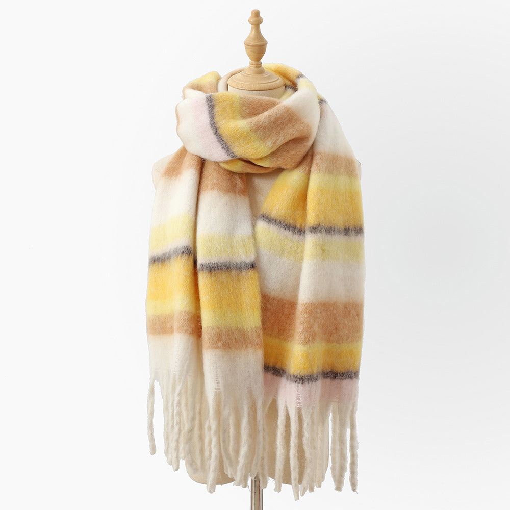 Écharpe Câlin Charmante Valentina Rossi Pour Un Hiver Confortable Douce Et Colorée Avec Style