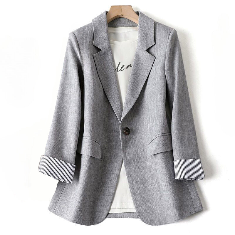 Valentina Rossi Verona Lyric Blazer Veste Tailleur Femme Polyblend Luxueuse Haute Performance