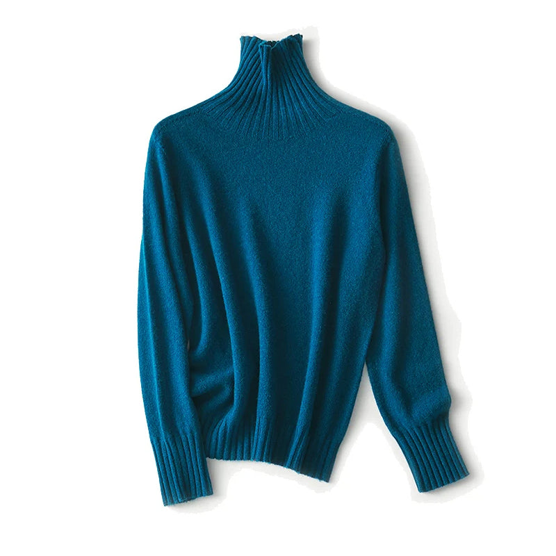 Pull En Laine De Mouton Valentina Rossi Luxe Et Doux Pour L Automne Et L Hiver Confortable