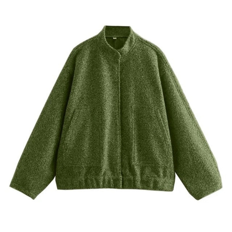 Damen Bomberjacke Avelena: Oversized, stylisch, Herbst & Winter