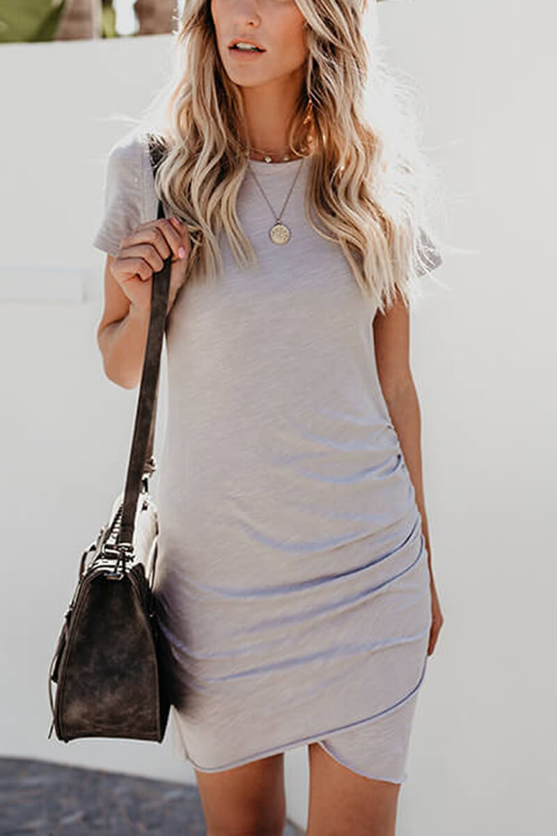 Modernes Kleid im T-Shirt-Stil von Vanessa