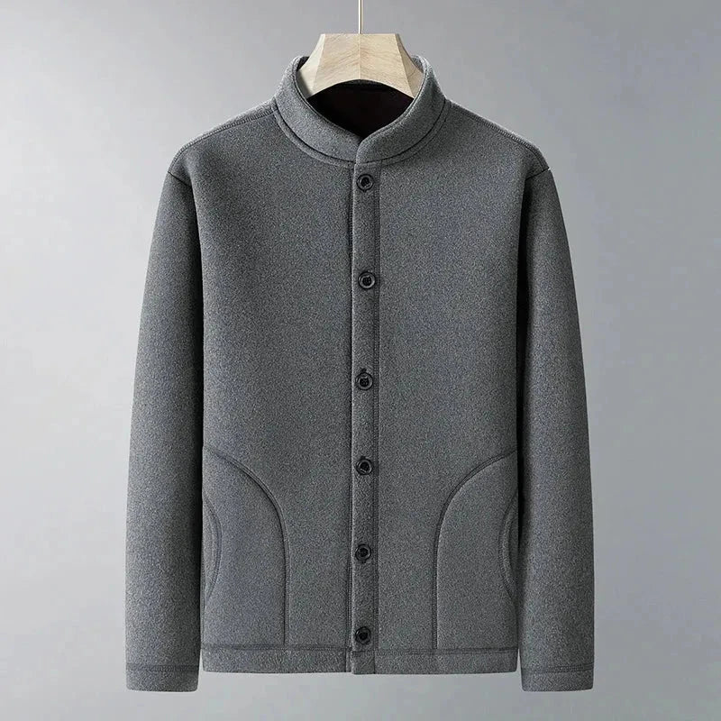 Vince Veste Boutonnée Amawinc Intemporelle En Polyester Mélange Doux Pour Travail Et Loisir