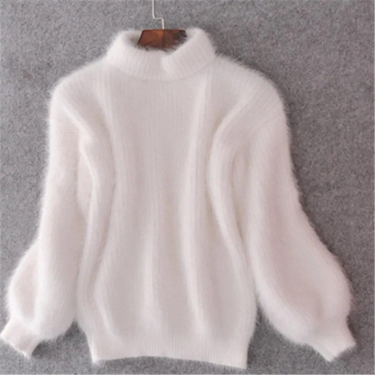 Fiona Pull Maille Chaud À Col Haut Pour Femmes Tendance Et Polyvalent Avec Jeans Ou Jupes