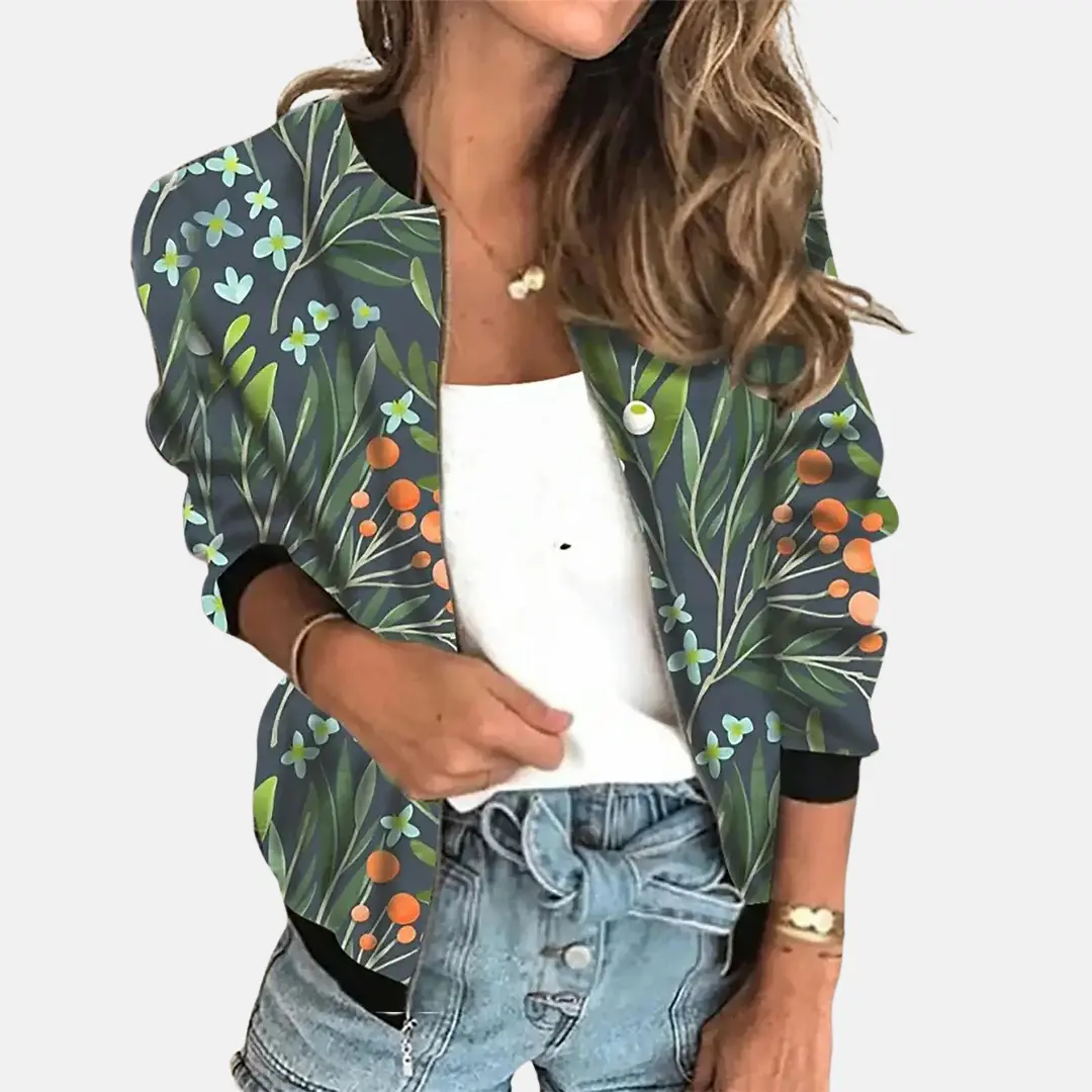 Blouson Bomber Vintage Amawinc Pour Femme Classique Et Polyvalent Pour Tenue Quotidienne Chic