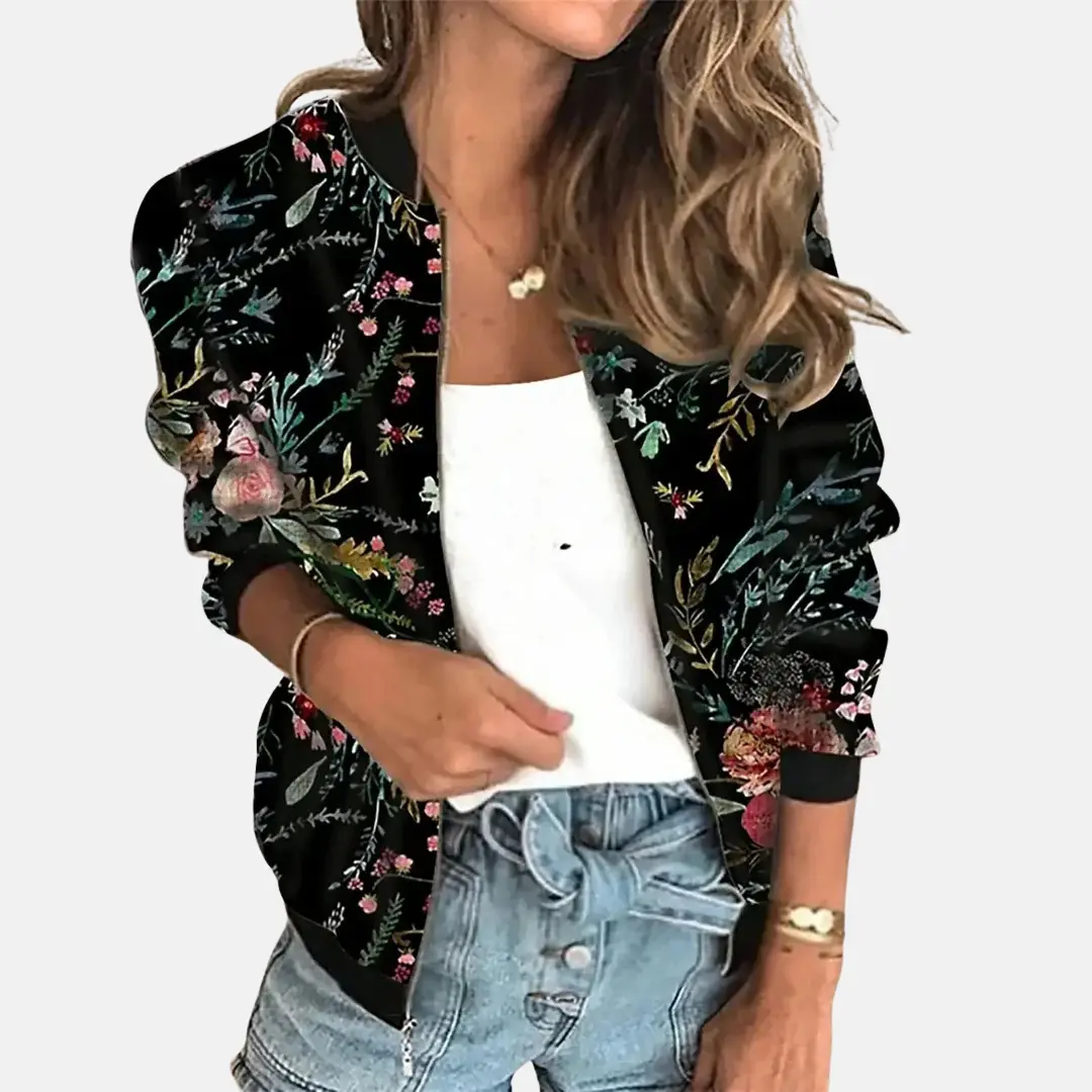 Blouson Bomber Vintage Amawinc Pour Femme Classique Et Polyvalent Pour Tenue Quotidienne Chic