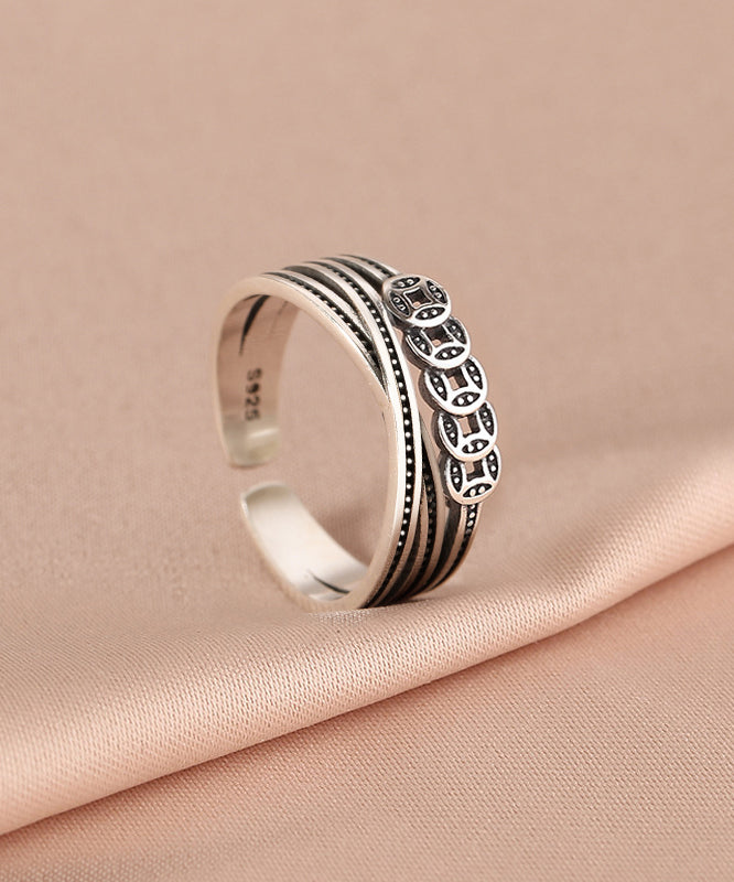 Bagues vintage en argent sterling et cuivre - Amawinc