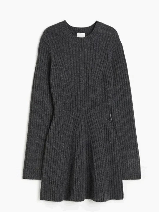 Herbstliches Strickkleid von Lea