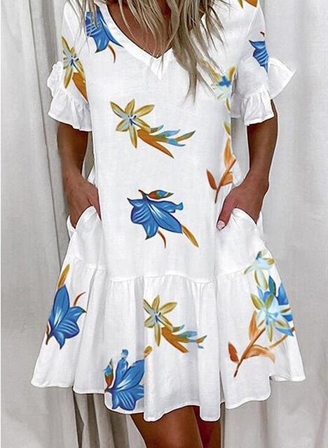 Gerüschtes Kleid von Jana