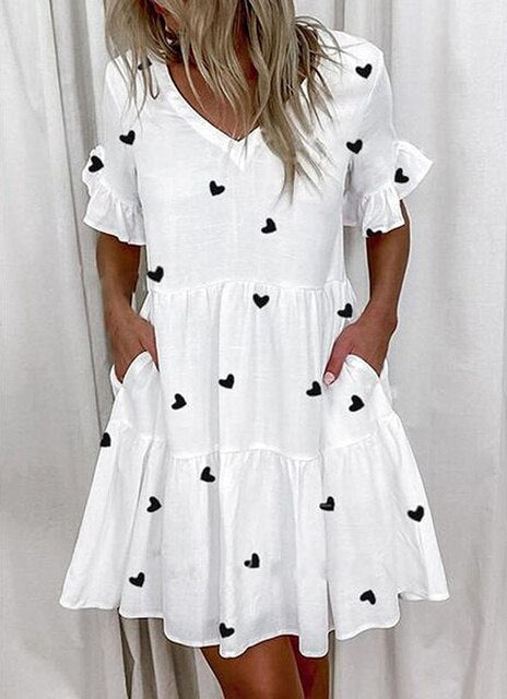 Gerüschtes Kleid von Jana