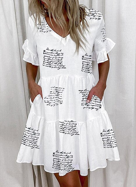 Gerüschtes Kleid von Jana