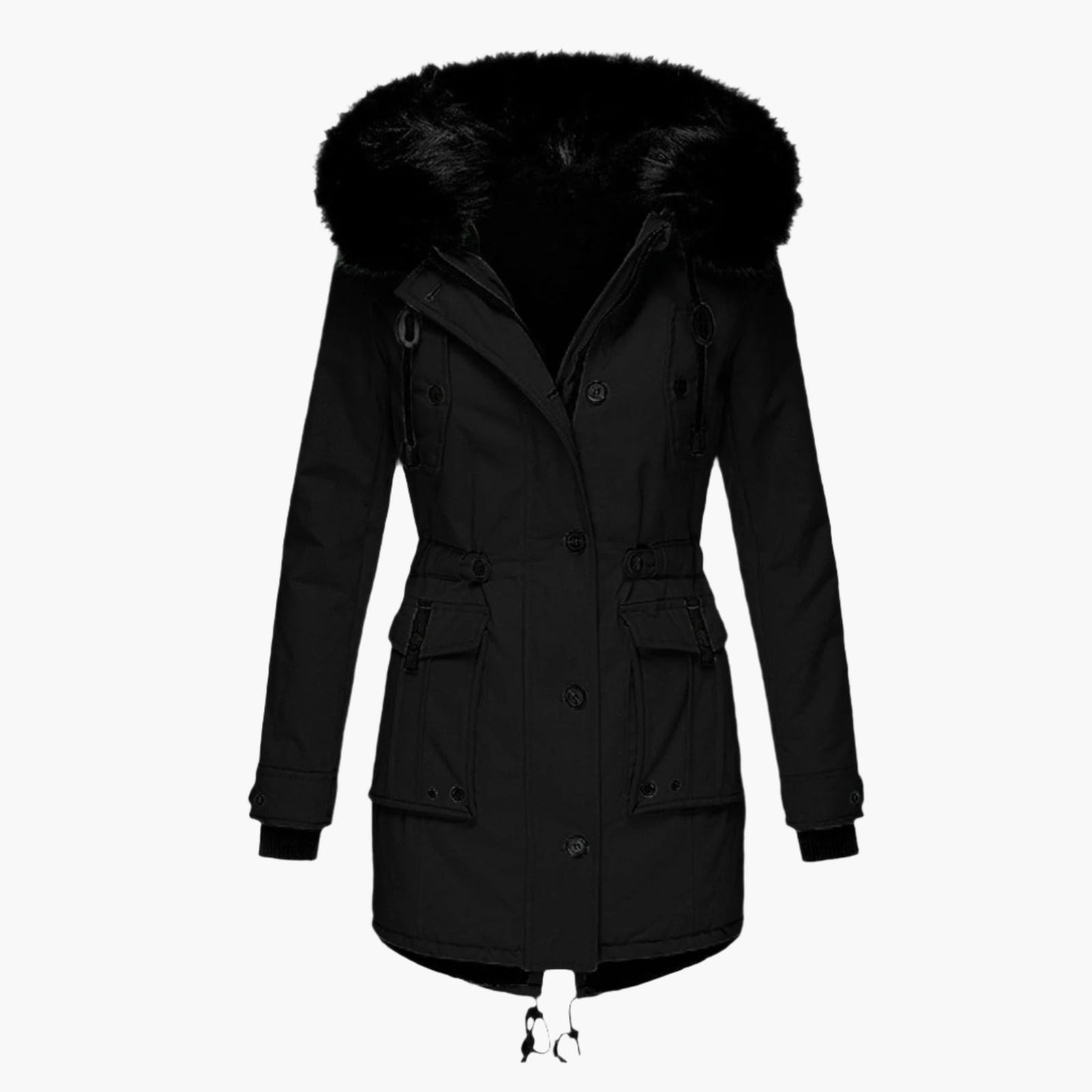 Charlotte Manteau D Hiver Chaud Avec Capuche Pour Femmes Élégant Confortable Idéal Pour Quotidien Et Sorties