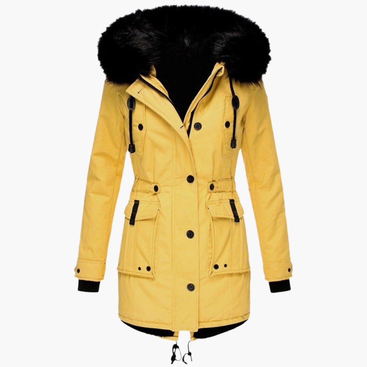 Charlotte Manteau D Hiver Chaud Avec Capuche Pour Femmes Élégant Confortable Idéal Pour Quotidien Et Sorties