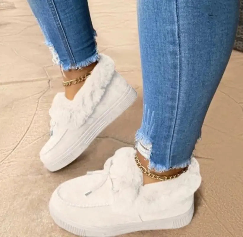 Bottes Hivernales Pour Femmes Chaudes Et Confortables Style Urbain Et Doublure Chaude