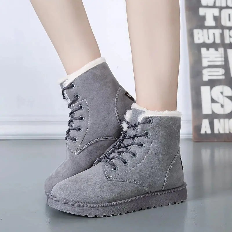 Bottes D'Hiver Pour Femmes Chaudes Et Confortables Amawinc Style Chic Pour Tous Les Jours