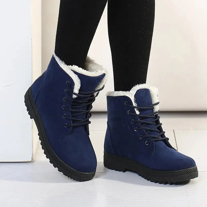 Bottes D'Hiver Pour Femmes Chaudes Et Confortables Amawinc Style Chic Pour Tous Les Jours