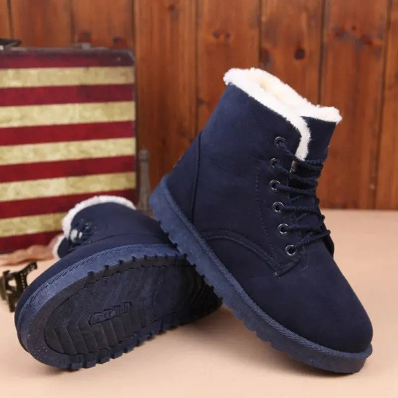 Bottes D'Hiver Pour Femmes Chaudes Et Confortables Amawinc Style Chic Pour Tous Les Jours