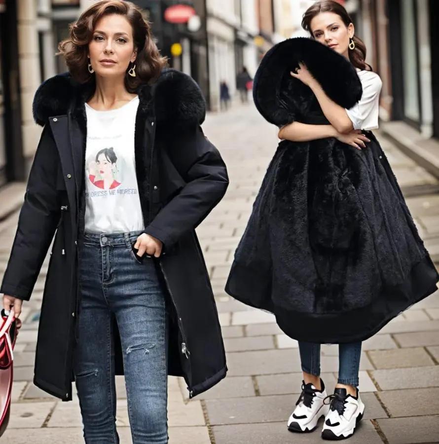 Parka Imperméable Pour Femmes Avec Capuche Oversize Chic Et Chaude Idéale Pour Temps Froid