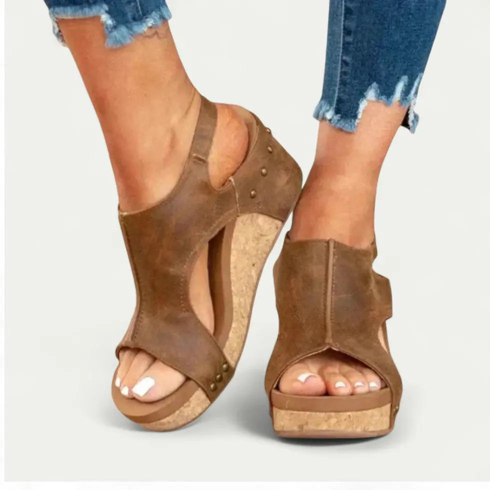 Sandales À Plateforme Pour Femme Avec Semelle Légère Et Soutien Confortable Pour Été