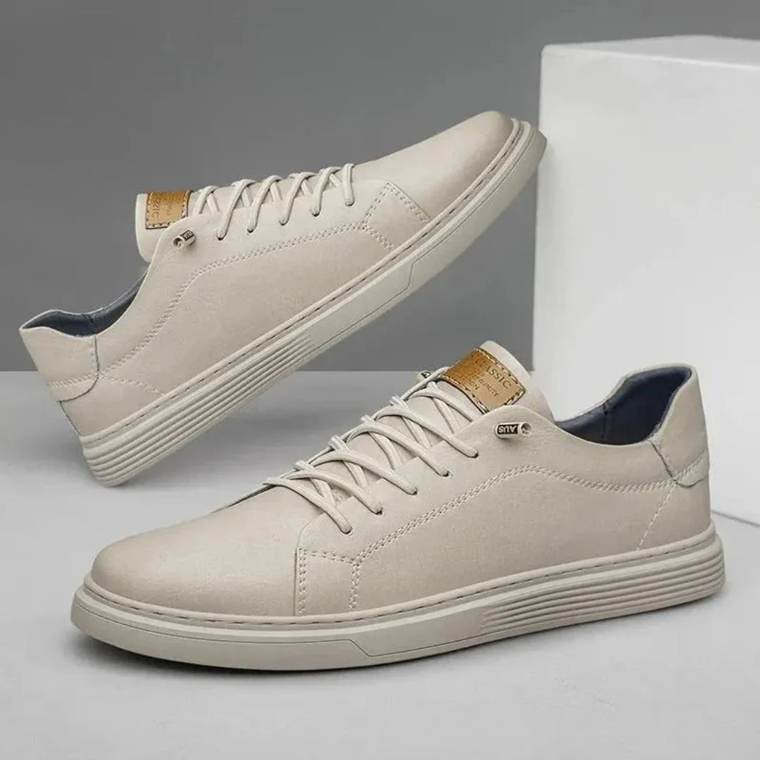 Baskets En Cuir Pour Homme Amawinc Weston Avec Dessus PU Semelle Intermédiaire Rembourrée Semelle Antidérapante