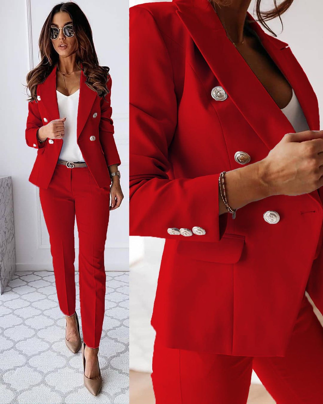 Avelena: Elegantes Damen Blazer (Jacke nur)