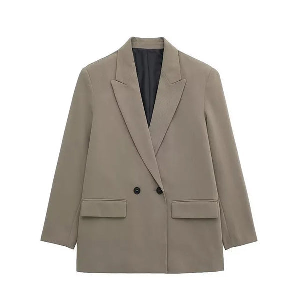 Avelena Blazer: Elegant, Langarm, Strukturiertes Design