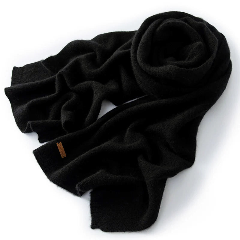 Écharpe Classique En Cachemire Pour Femme Hiver Chaude Et Confortable Avec Drapé Élégant Et Longue