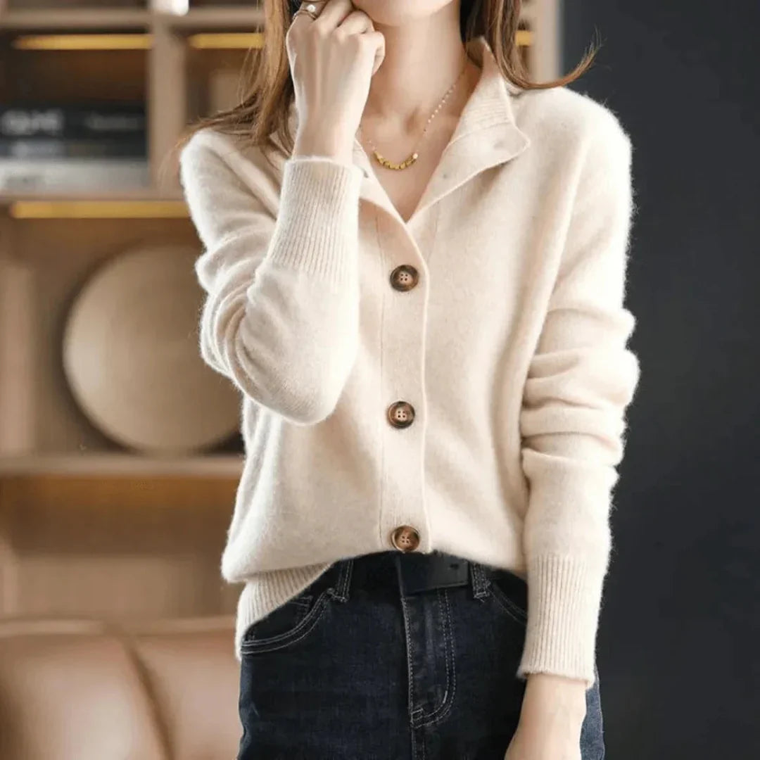 Cardigan Boutonné Pour Femmes Maille Premium Ultra Doux Confort Et Style Quotidien